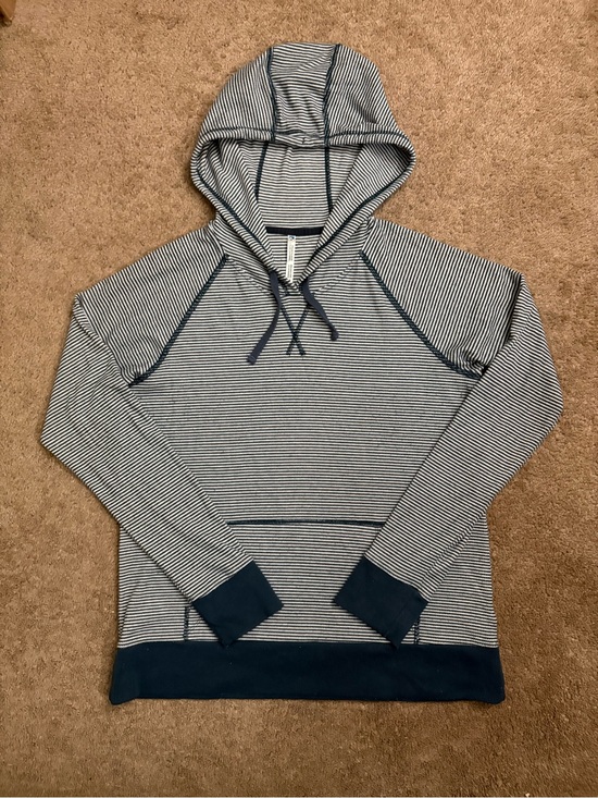 Kuhl Tops - Women’s Kuhl Medium Stria Pullover Hoodie Shirt Striped Lightweight